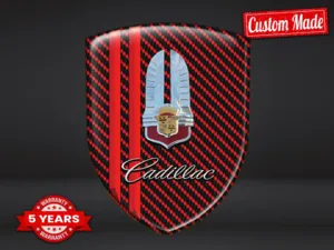 Cadillac Emblèmes Auto Personnalisés Élite Look Moderne